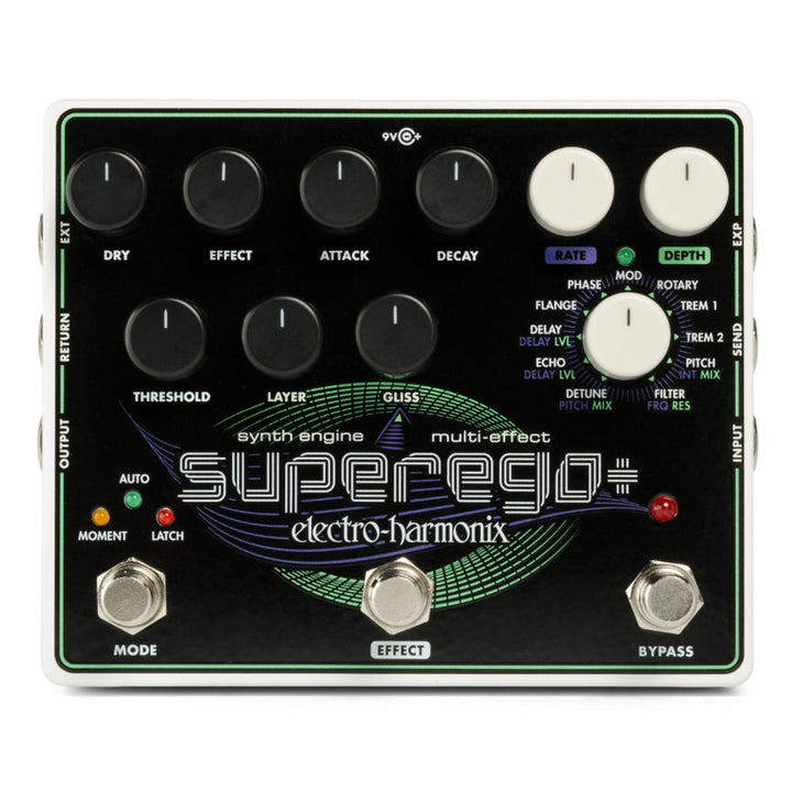 Electro-Harmonix EHX Superego+ Synth Engine / Multi-Effects 