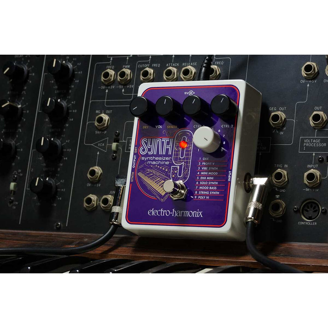 Electro-Harmonix EHX SYNTH9 Synthesizer Machine 5