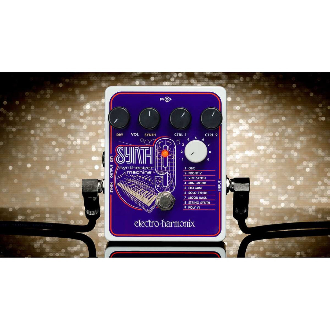 Electro-Harmonix EHX SYNTH9 Synthesizer Machine 6