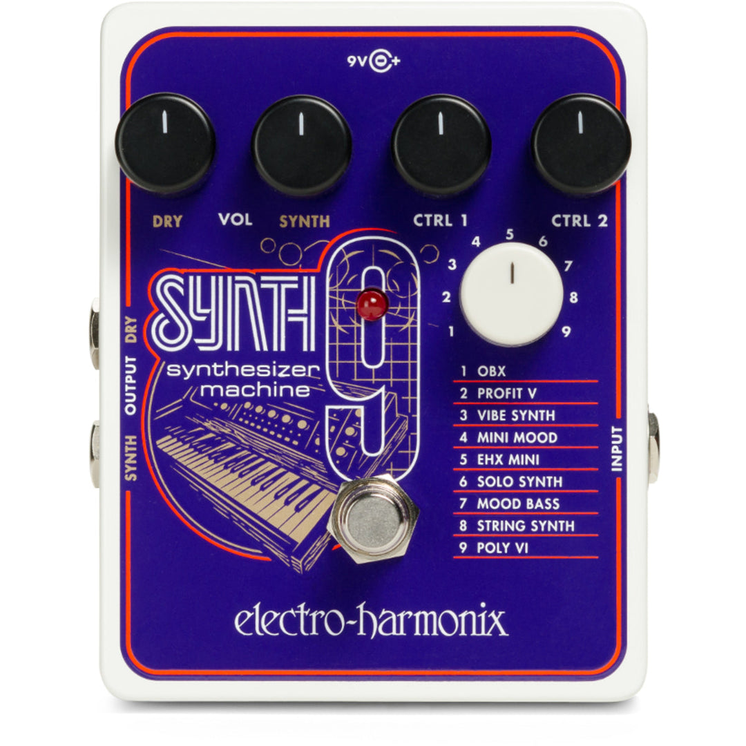 Electro-Harmonix EHX SYNTH9 Synthesizer Machine 