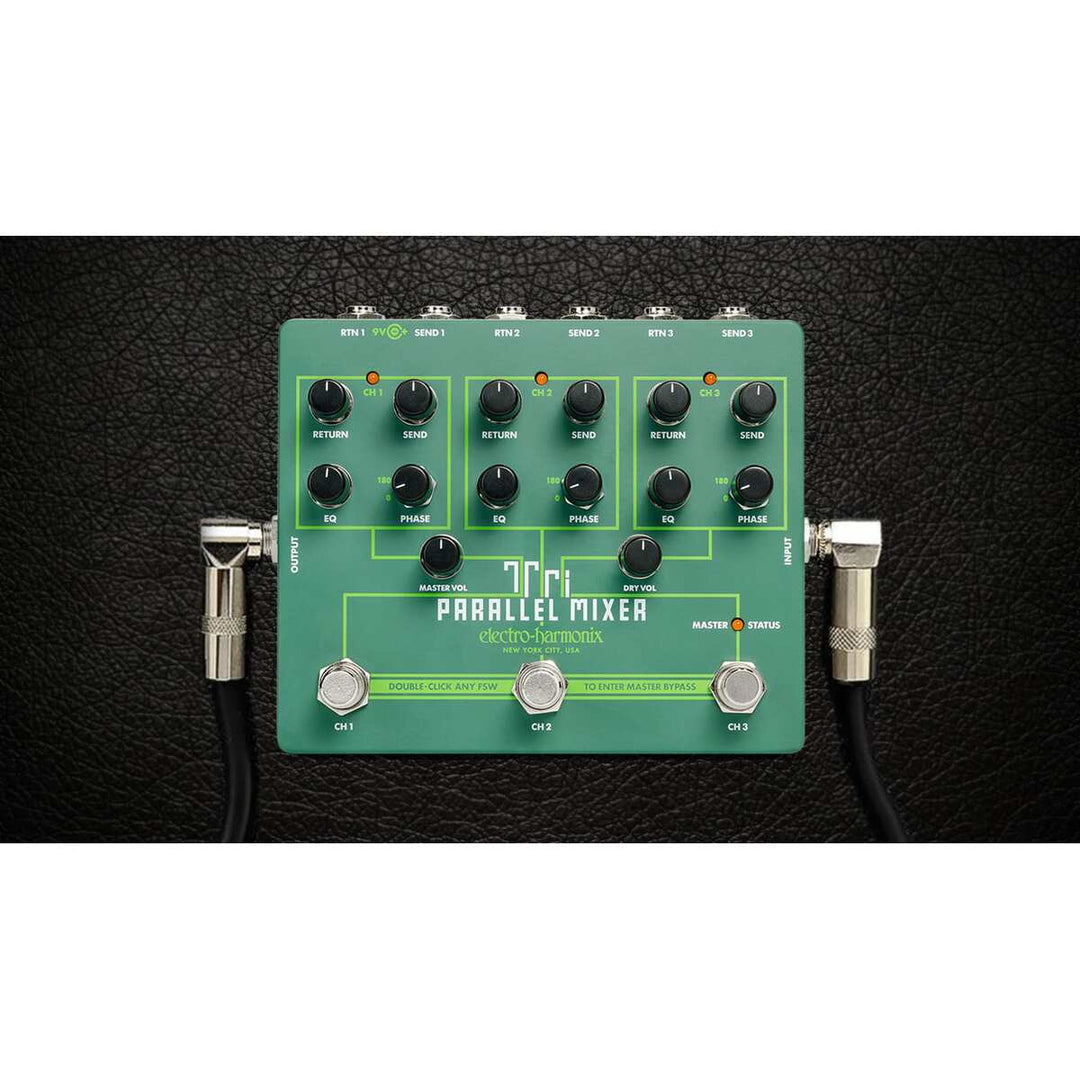 Electro-Harmonix EHX Tri Parallel Mixer Effects Loop Mixer / Switcher 6