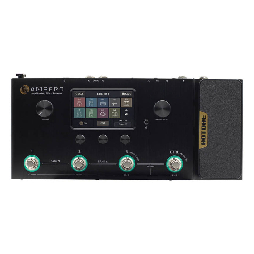 Hotone Ampero Amp Modeler/Effects Processor Guitar Pedal  1