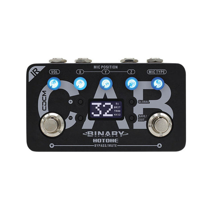 Hotone Binary IR Cab Simulator Guitar Pedal 