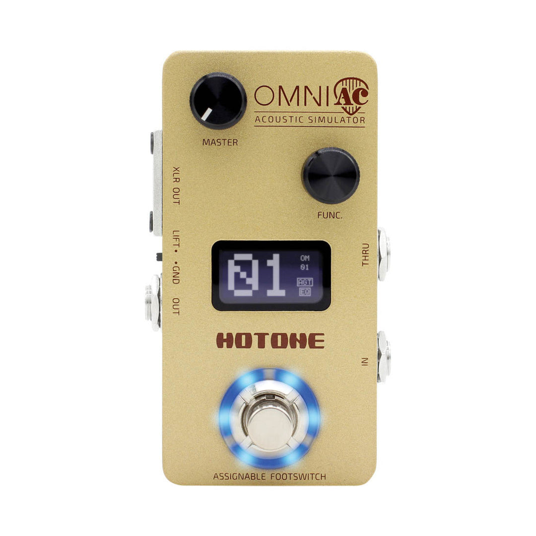 Hotone Omni AC Acoustic Simulator Guitar Pedal  1