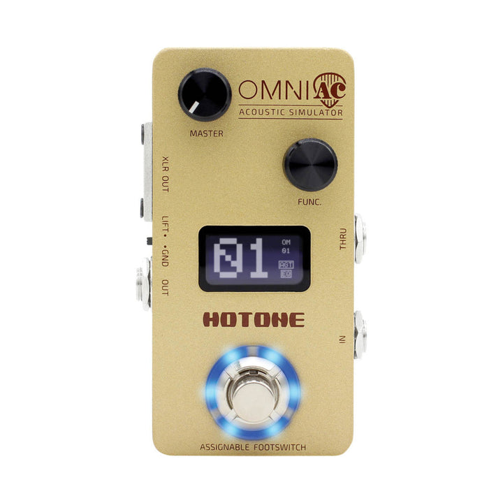 Hotone Omni AC Acoustic Simulator Guitar Pedal  1