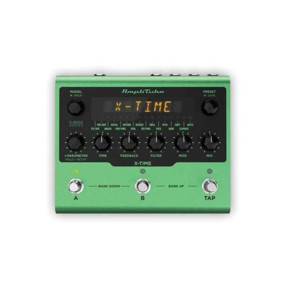 Ik Multimedia Amplitube X-Time (Delay) Guitar Digital Effects Pedal 