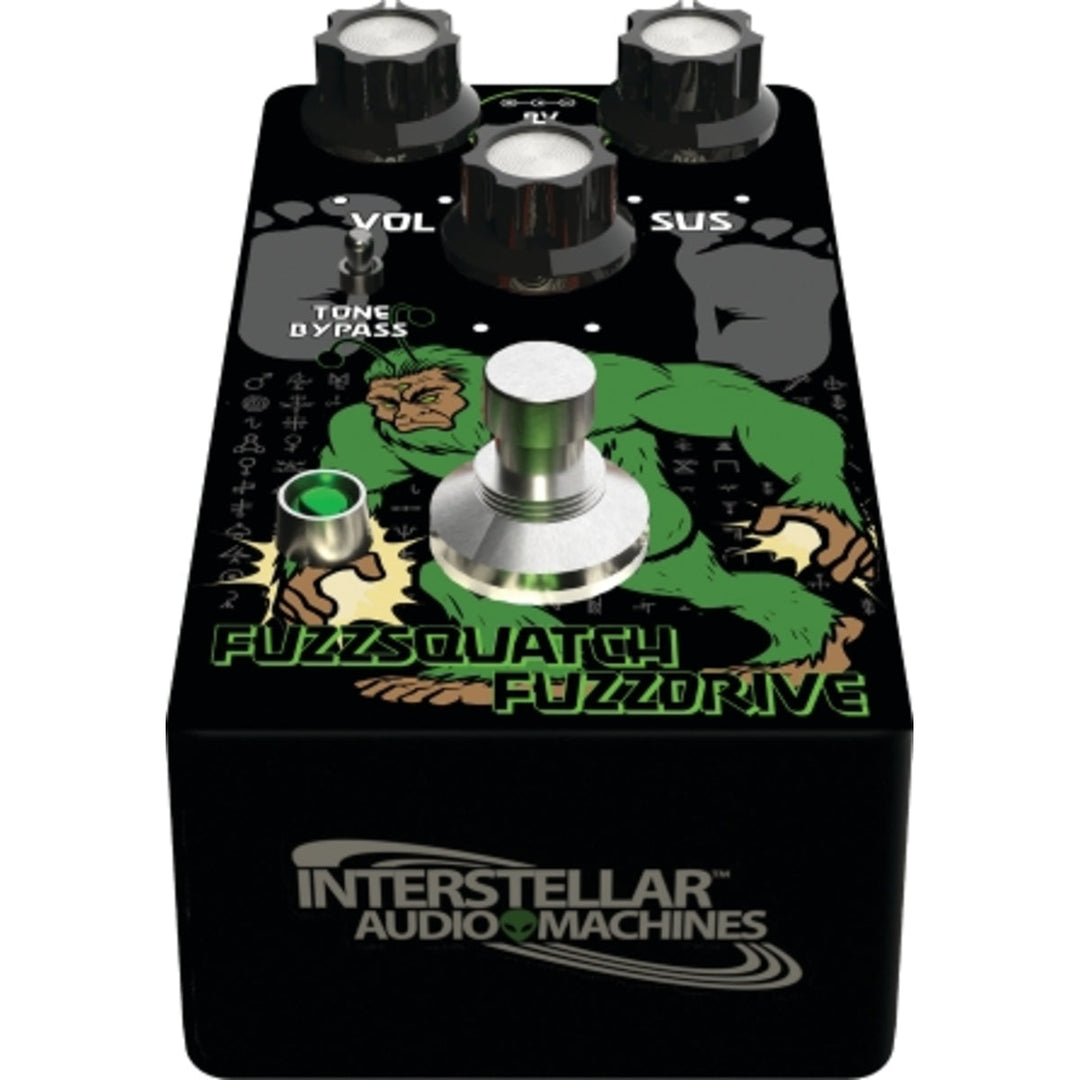 Interstellar Audio Machines Fuzzsquatch Fuzzdrive FX Guitar Pedal 