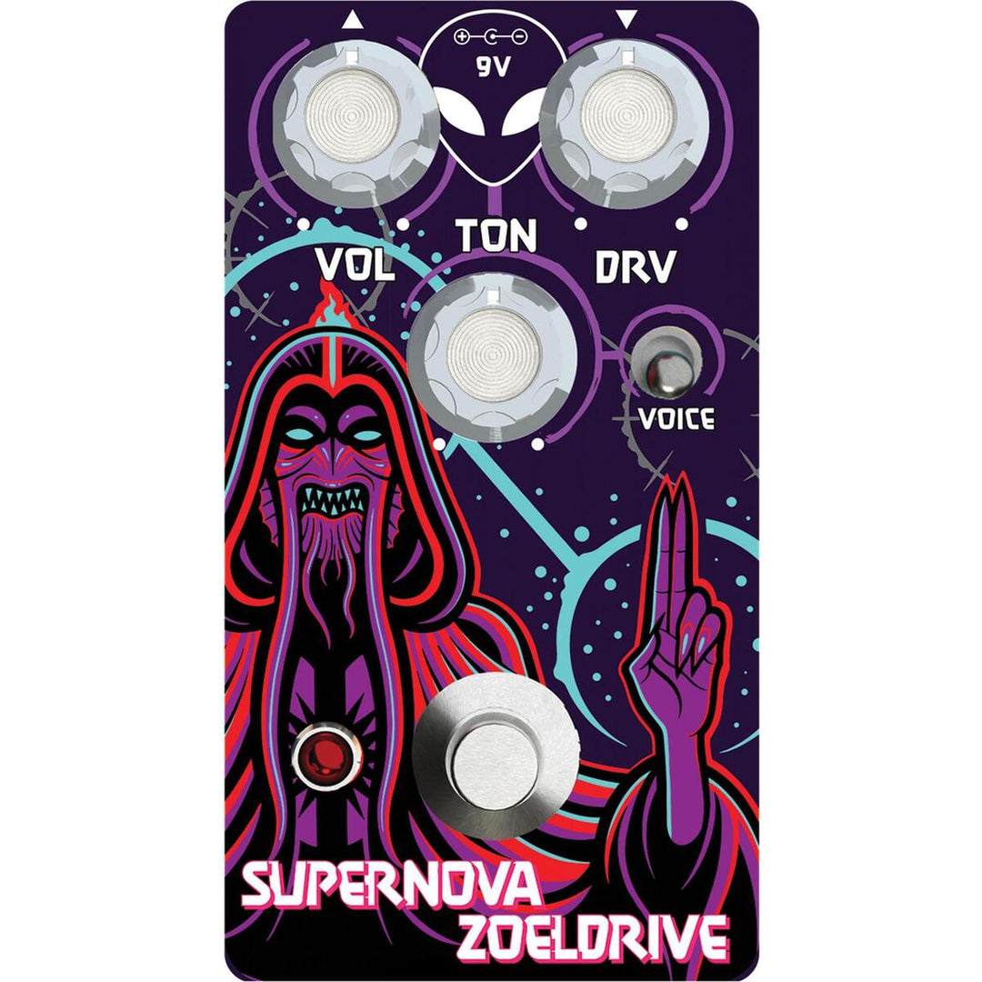 Interstellar Audio Machines Supernova Zoeldrive FX Guitar Pedal 