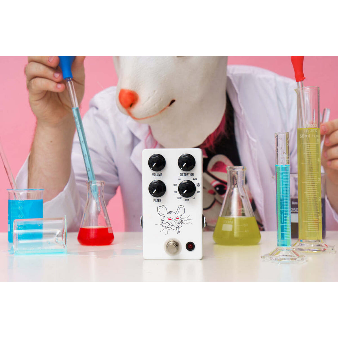 JHS PEDALS PACKRAT WHITE  2