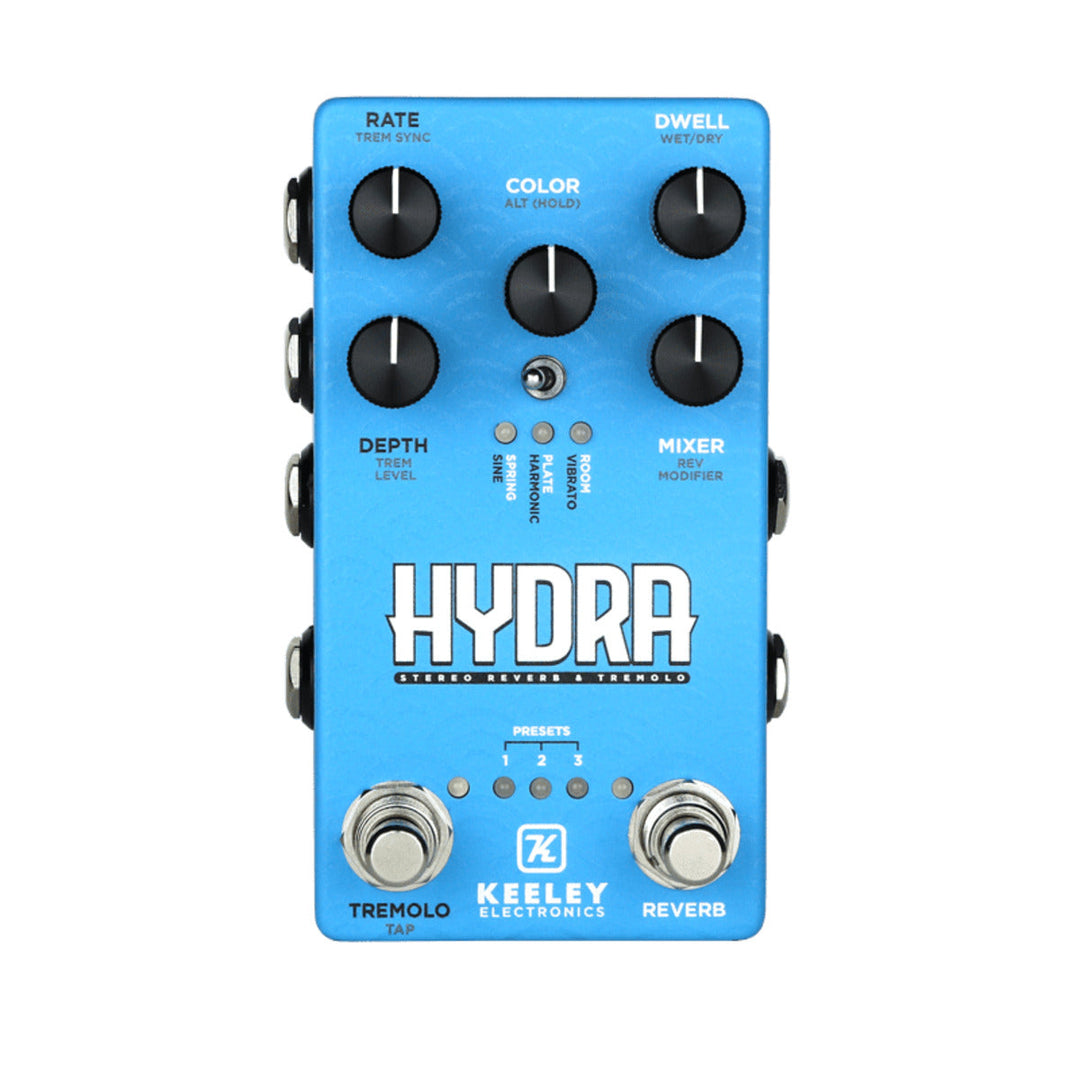 Keeley Hydra Stereo Reverb & Tremolo 