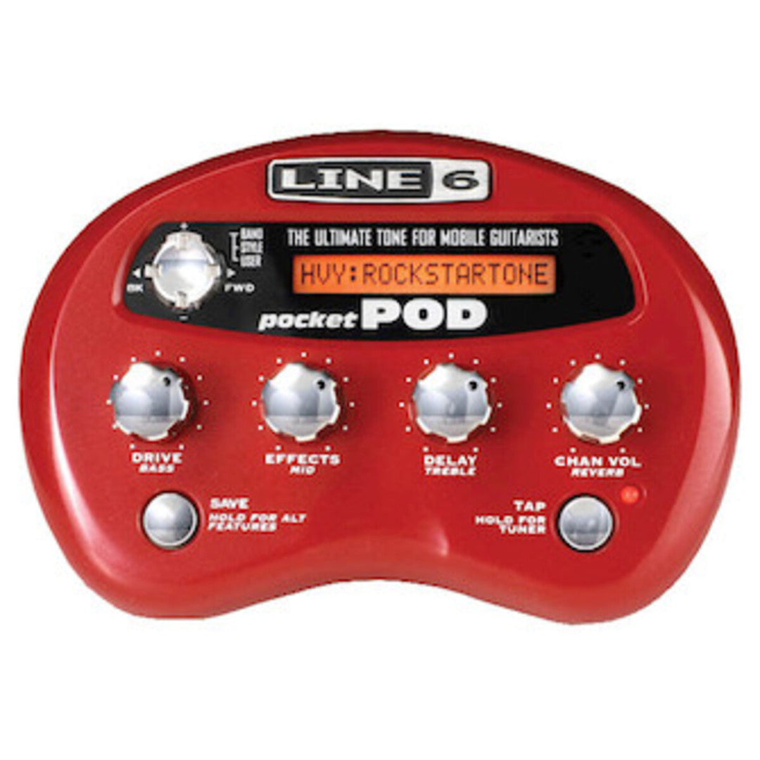 Line 6 Pocket Pod Tone To-Go Guitar Pedal 