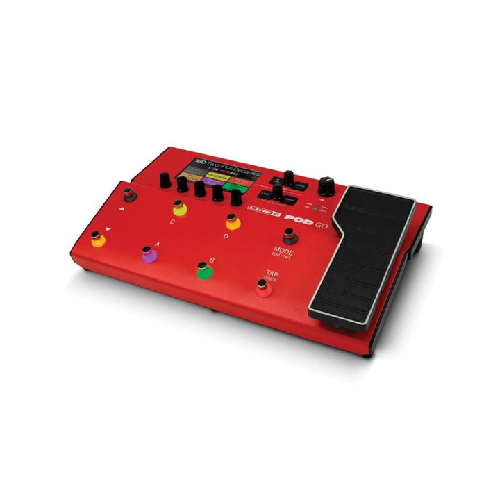 Line 6 Pod Go Red Limited Edition Guitar Pedal  1