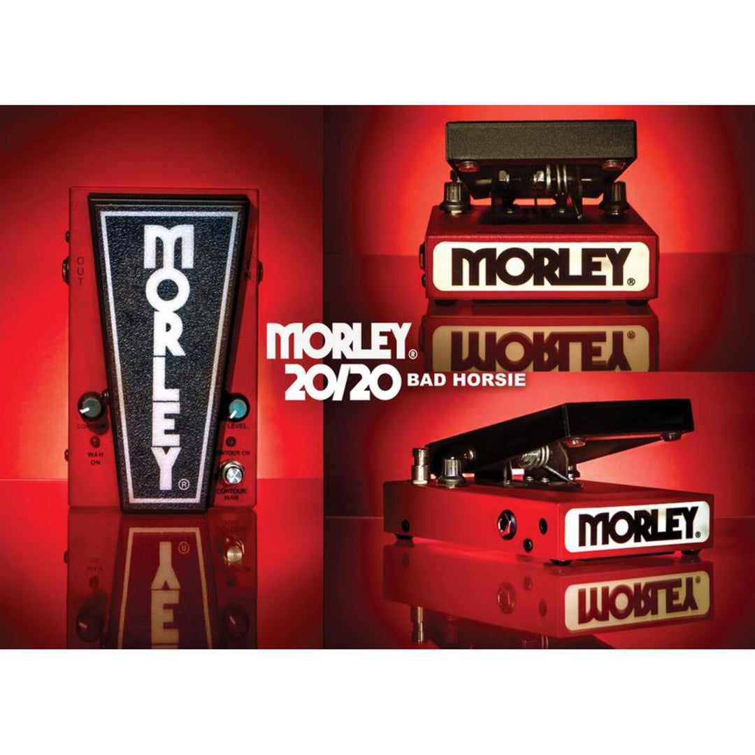 Morley Pedals 20/20 Bad Horsie Wah Guitar Pedal  8