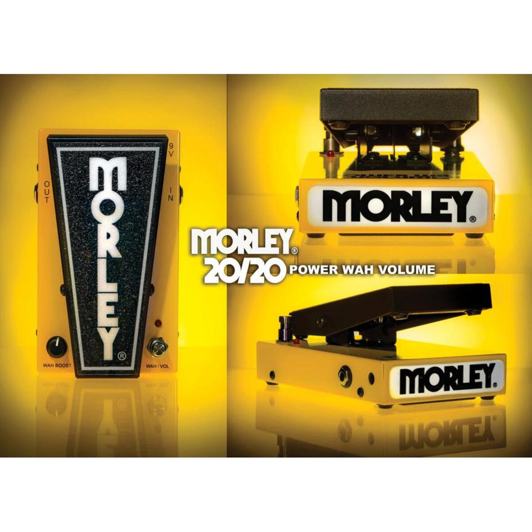 Morley Pedals 20/20 Power Wah Volume Guitar Pedal  9