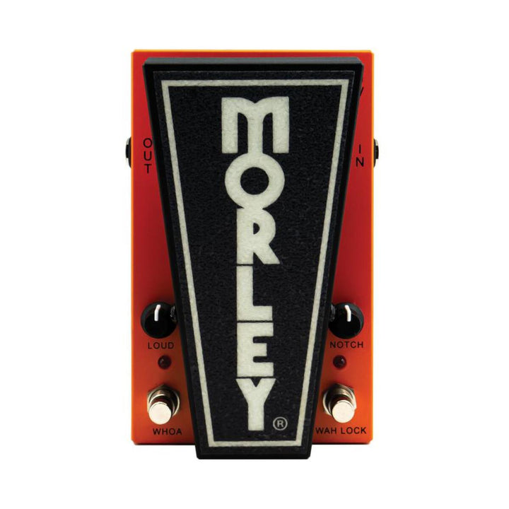 Morley Pedals 20/20 Wah Lock Switchless, Optical Guitar Pedal 
