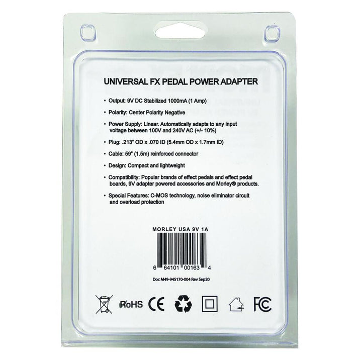 Morley Pedals 9V Power Adapter Guitar Pedal  3