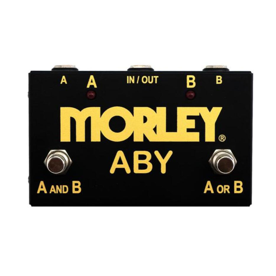 Morley Pedals Gold Series ABY Selector Combiner Guitar Pedal  1