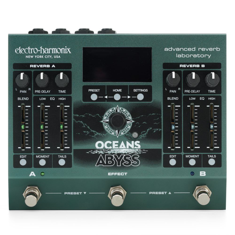Electro-Harmonix EHX OCEANS ABYSS Advanced Reverb Laboratory 1