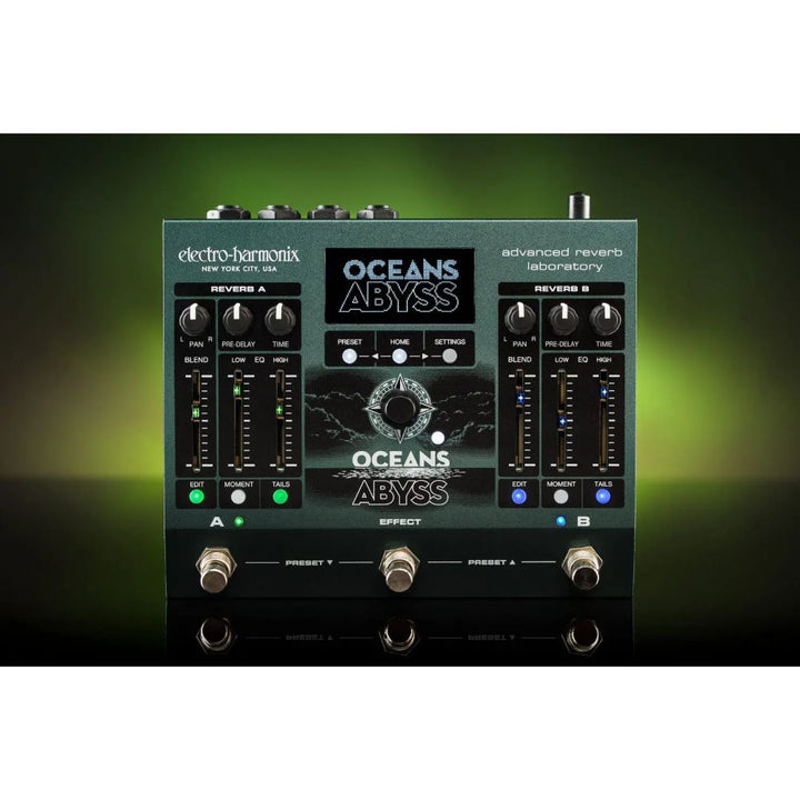 Electro-Harmonix EHX OCEANS ABYSS Advanced Reverb Laboratory 