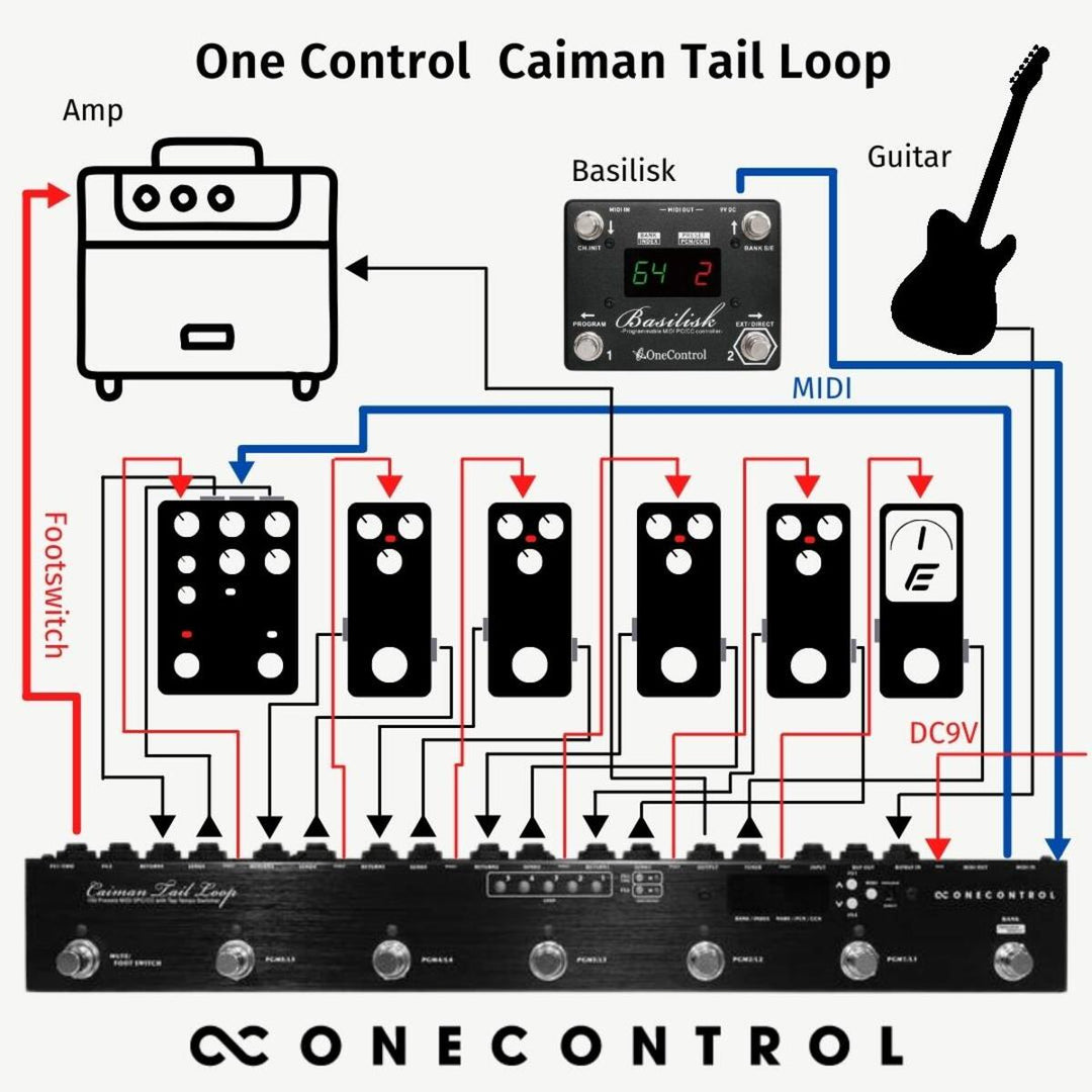 One Control Caiman Tail Loop  2