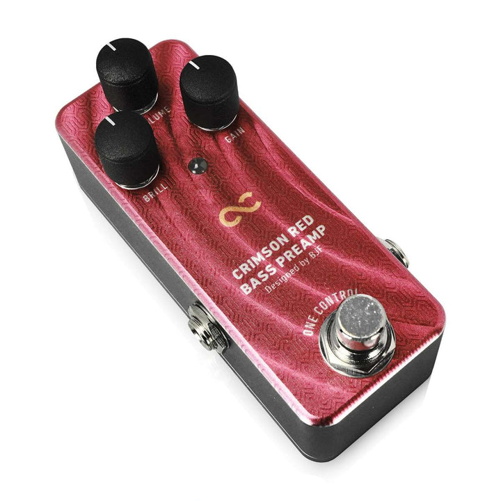 One Control Crimson Red Bass Preamp  2