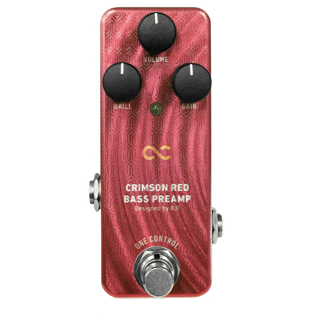One Control Crimson Red Bass Preamp 