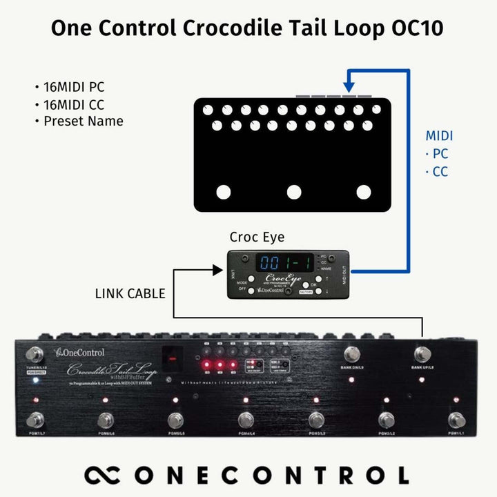 One Control Crocodile Tail Loop OC10  7