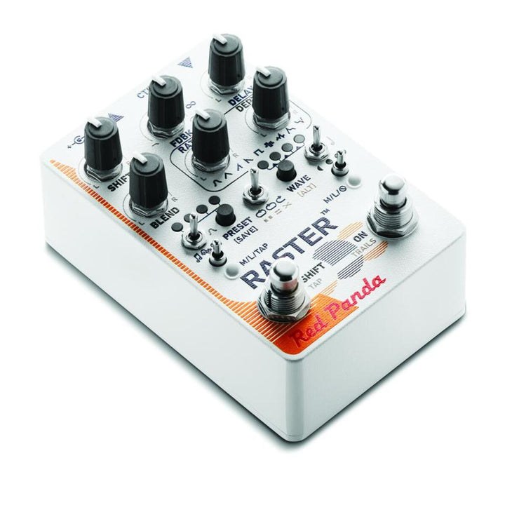 Red Panda Raster 2 Digital Delay Guitar Pedal  1