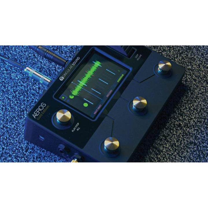 Singular Sound Aeros Loop Studio Gold Edition Guitar Pedal  11