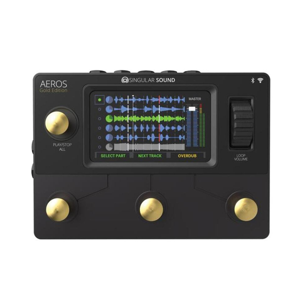 Singular Sound Aeros Loop Studio Gold Edition Guitar Pedal 