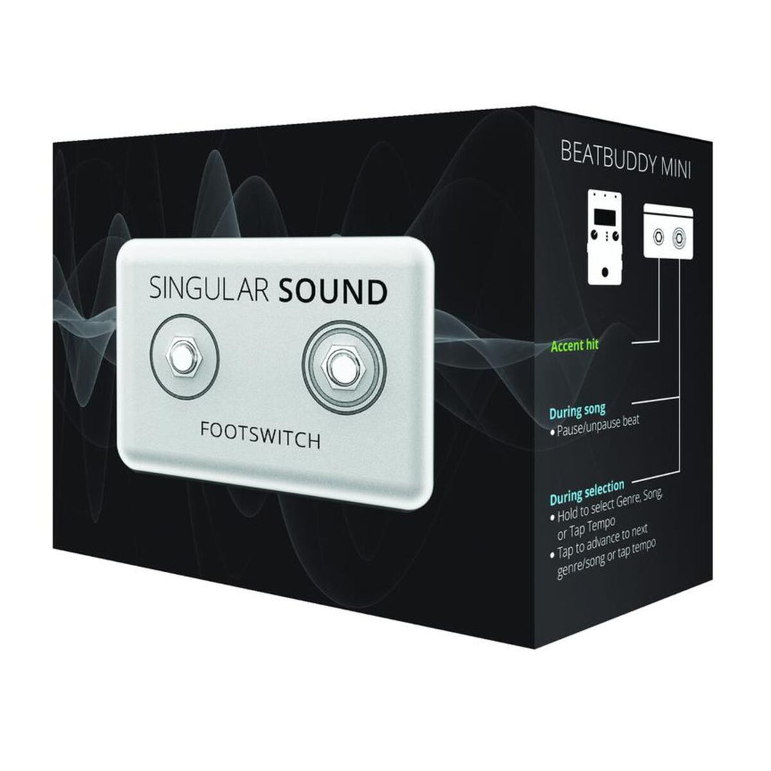 Singular Sound Beatbuddy Footswitch Dual Momentary Footswitch Guitar Pedal  5