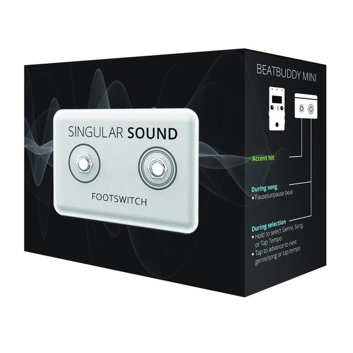 Singular Sound Beatbuddy Footswitch Dual Momentary Footswitch Guitar Pedal  5