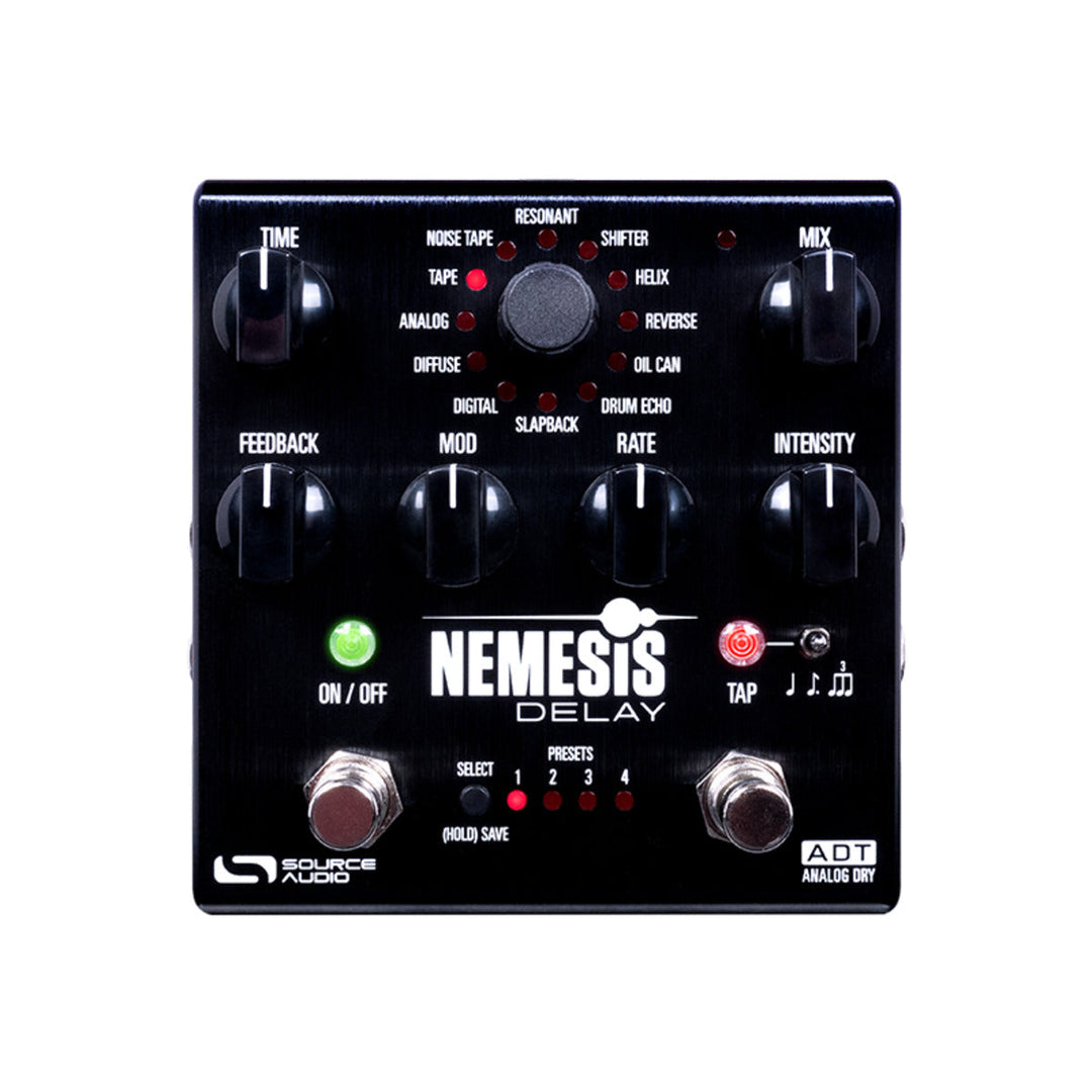 Source Audio Nemesis ADT Delay Pedal w/analog dry path 