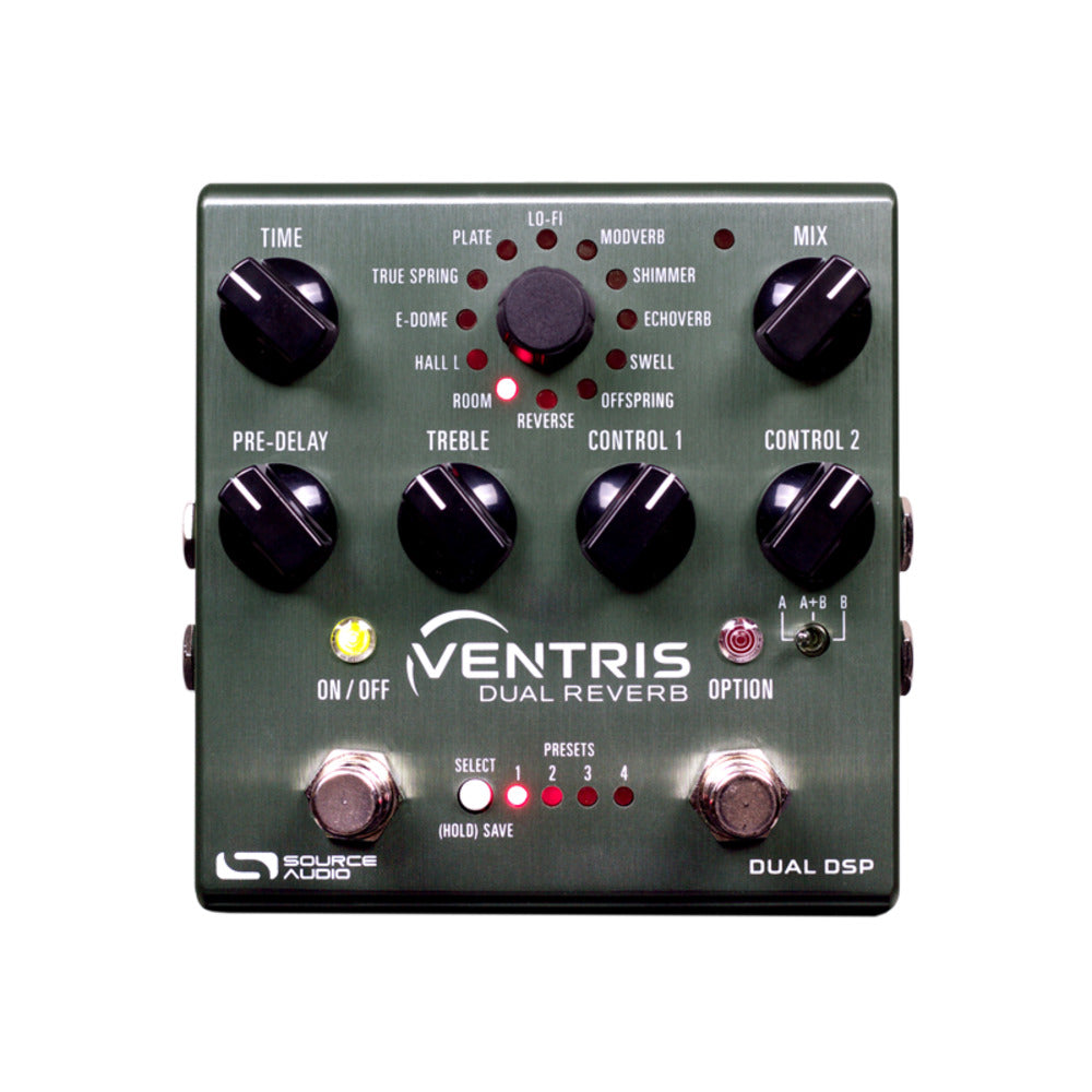 Source Audio Ventris Dual Reverb Pedal 