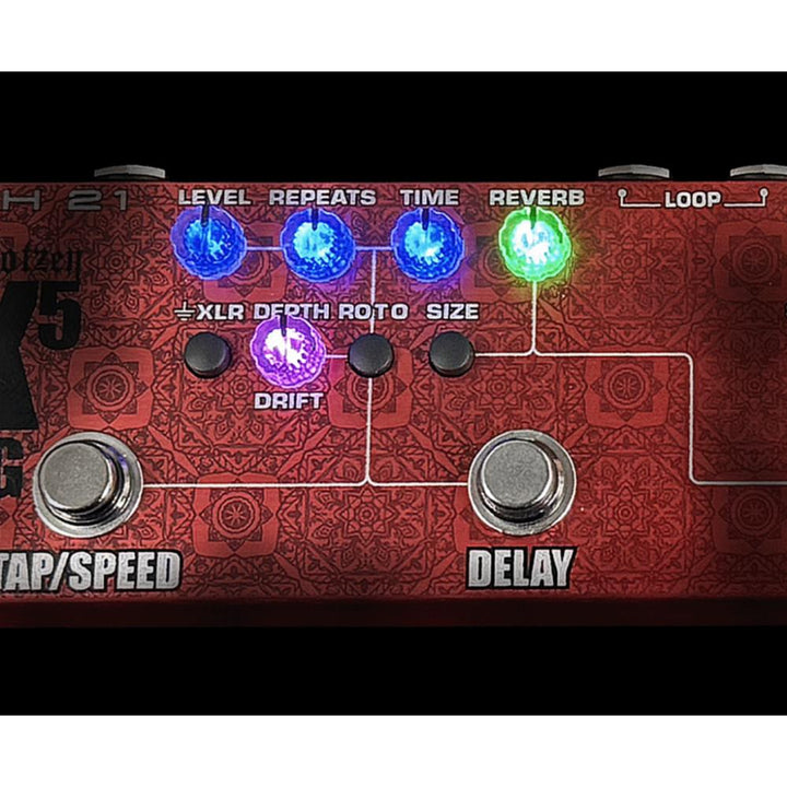 Tech 21 Richie Kotzen RK5 Signature Fly Rig (v3) - w/ Signature OMG Overdrive 4