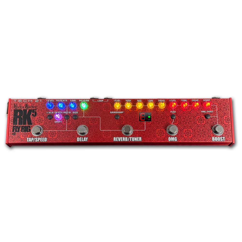Tech 21 Richie Kotzen RK5 Signature Fly Rig (v3) - w/ Signature OMG Overdrive 