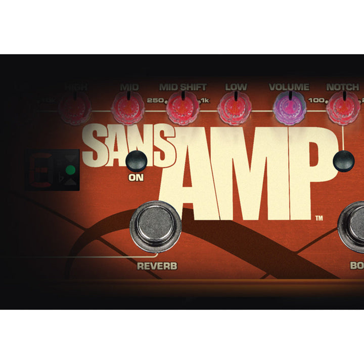 Tech 21 Acoustic Fly Rig - SansAmp, Comp, EFX and Boost in One Pedal  1