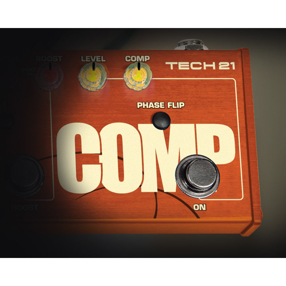 Tech 21 Acoustic Fly Rig - SansAmp, Comp, EFX and Boost in One Pedal  2