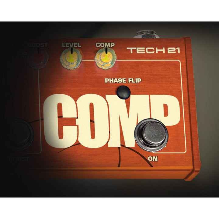 Tech 21 Acoustic Fly Rig - SansAmp, Comp, EFX and Boost in One Pedal  2