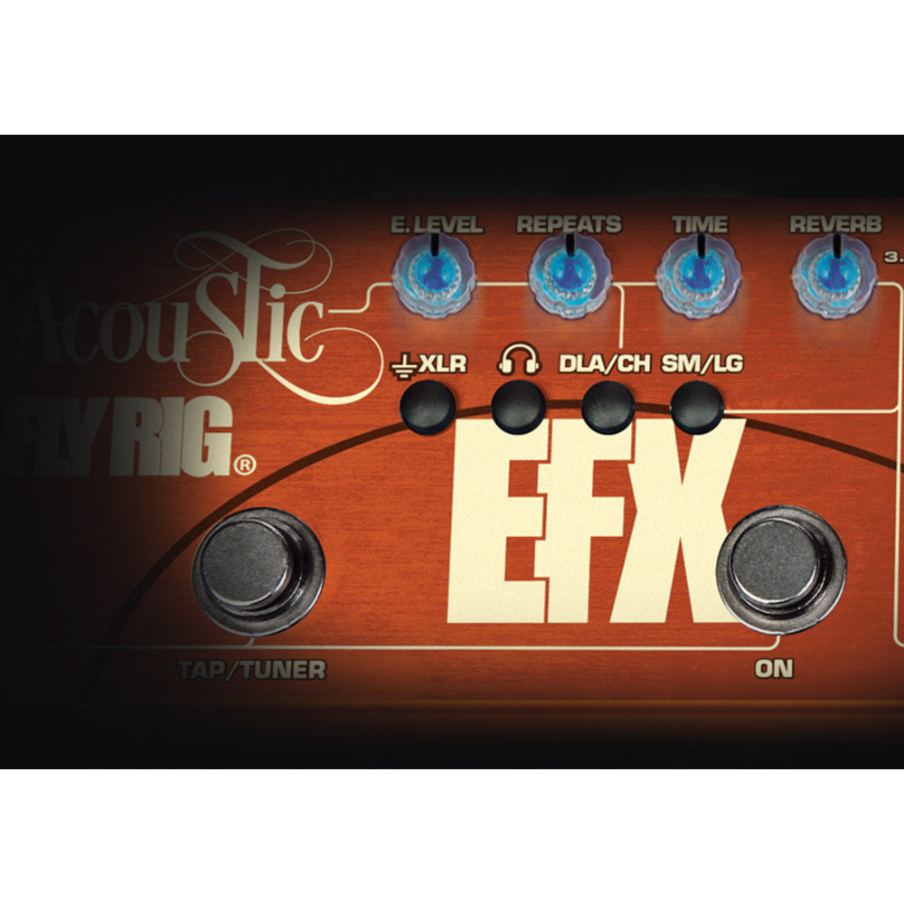 Tech 21 Acoustic Fly Rig - SansAmp, Comp, EFX and Boost in One Pedal  3
