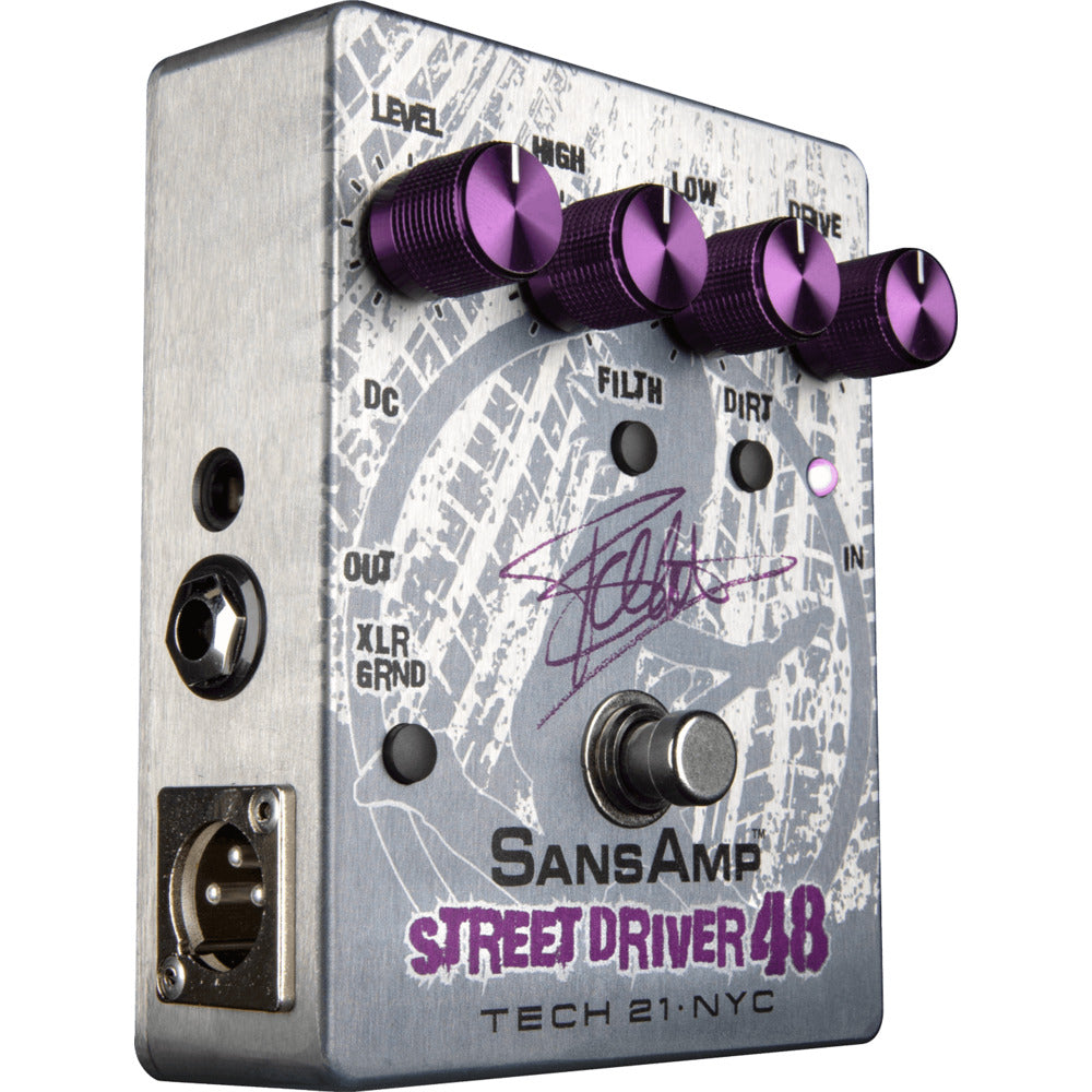 Tech 21 Frank Bello Street Driver 48 Signature SansAmp - Bass Pre-amp Pedal 
