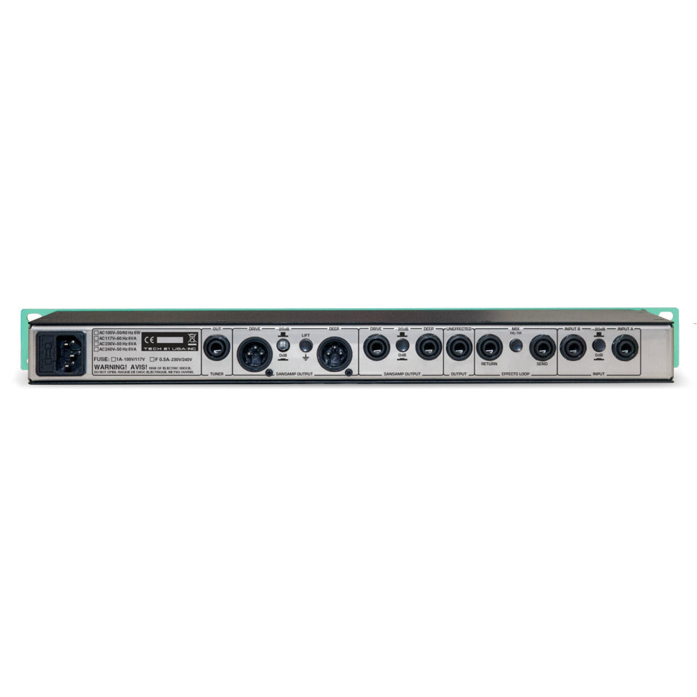 Tech 21 Geddy Lee GED-2112 Signature SansAmp - 1U Rackmount Pre-amp  1