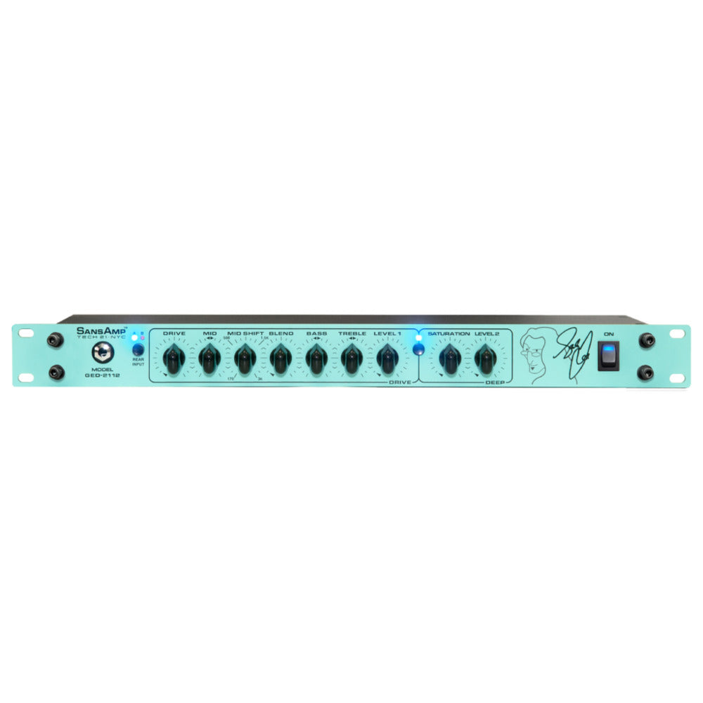 Tech 21 Geddy Lee GED-2112 Signature SansAmp - 1U Rackmount Pre-amp 