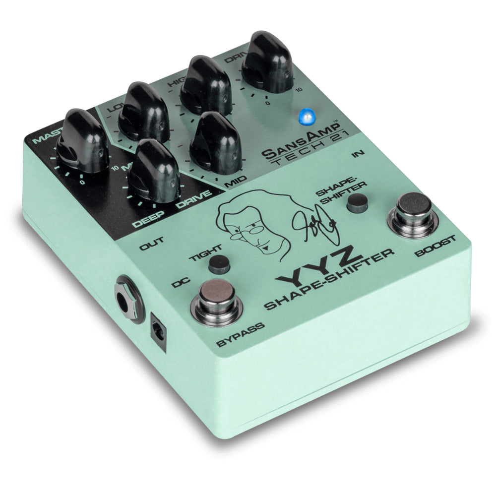 Tech 21 Geddy Lee YYZ Shape-shifter Signature SansAmp - Bass Pre-amp Pedal  1