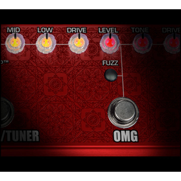 Tech 21 Richie Kotzen RK5 Signature Fly Rig (v2) - w/ Signature OMG Overdrive  3
