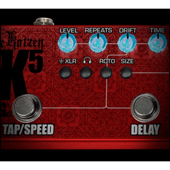 Tech 21 Richie Kotzen RK5 Signature Fly Rig (v2) - w/ Signature OMG Overdrive  5