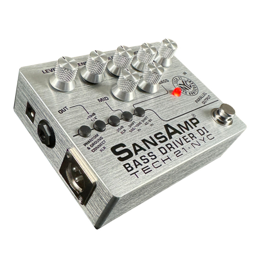 Tech 21 SansAmp Bass Driver DI 30th Anniversary Ltd Ed - Pre-Amp & DI for Bass  1
