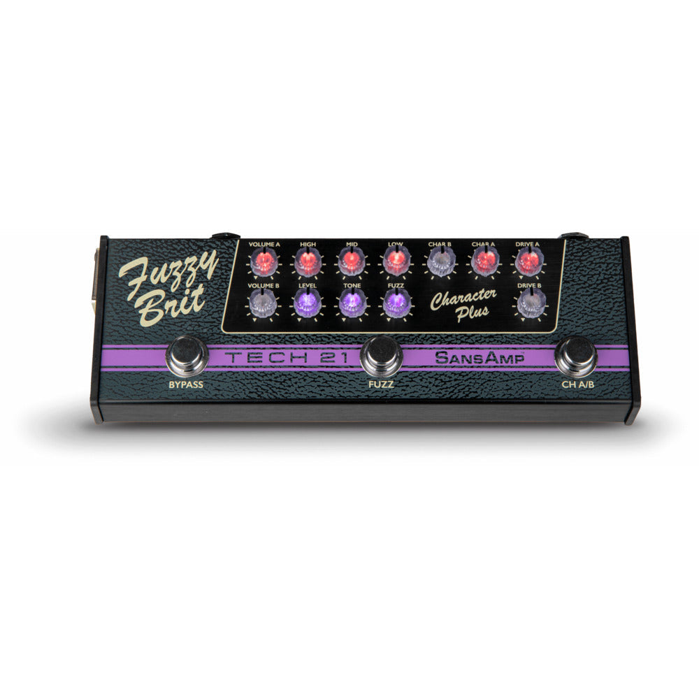 Tech 21 SansAmp Character Plus Series - Fuzzy Brit 