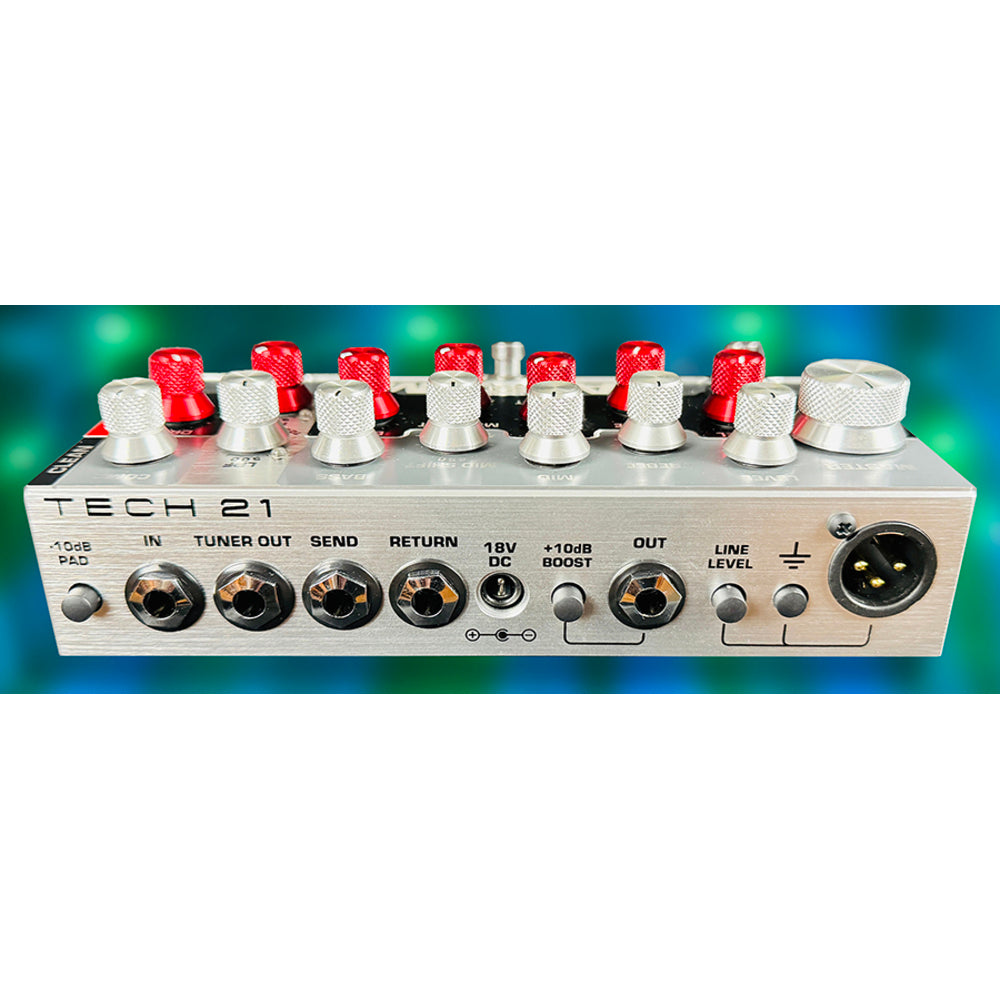 Tech 21 SansAmp XB Driver - Dual-Amp/Bi-Amp Bass Preamp  1