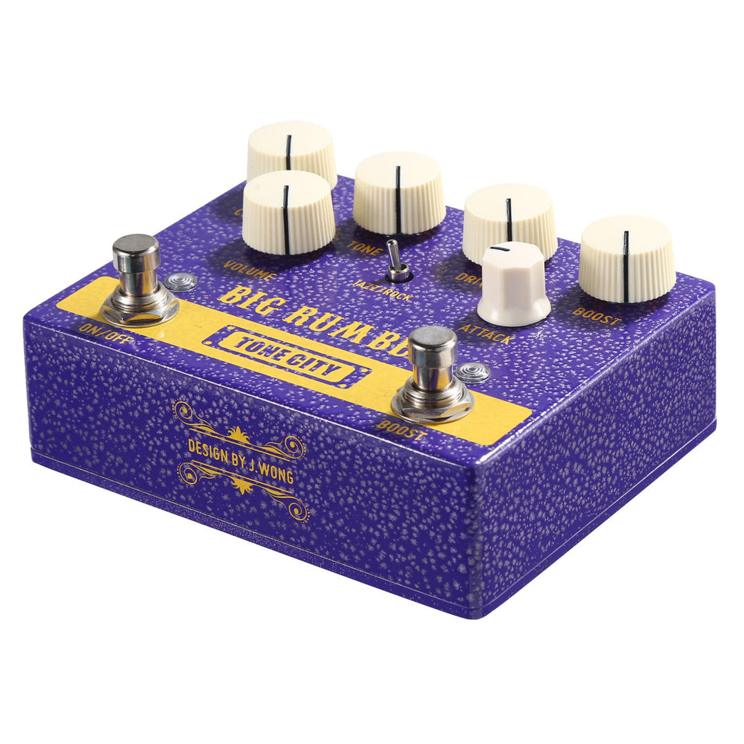 TONE CITY BIG RUMBLE OVERDRIVE BOOST PEDAL 1
